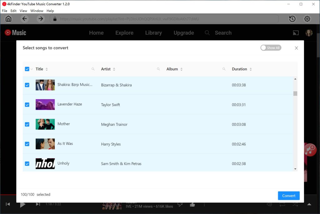 4kFinder YouTube Music Converter Review: Convert YouTube Music to MP3 320kbps