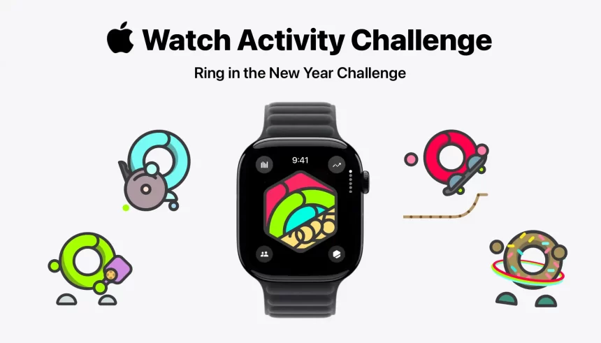 Apple Watch Ring in the New Year Challenge