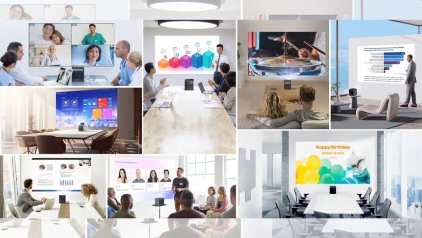 How Does StarryHub 6-microphone Array Improve Business Projector?