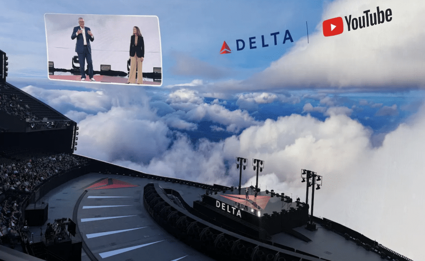 YouTube and Delta