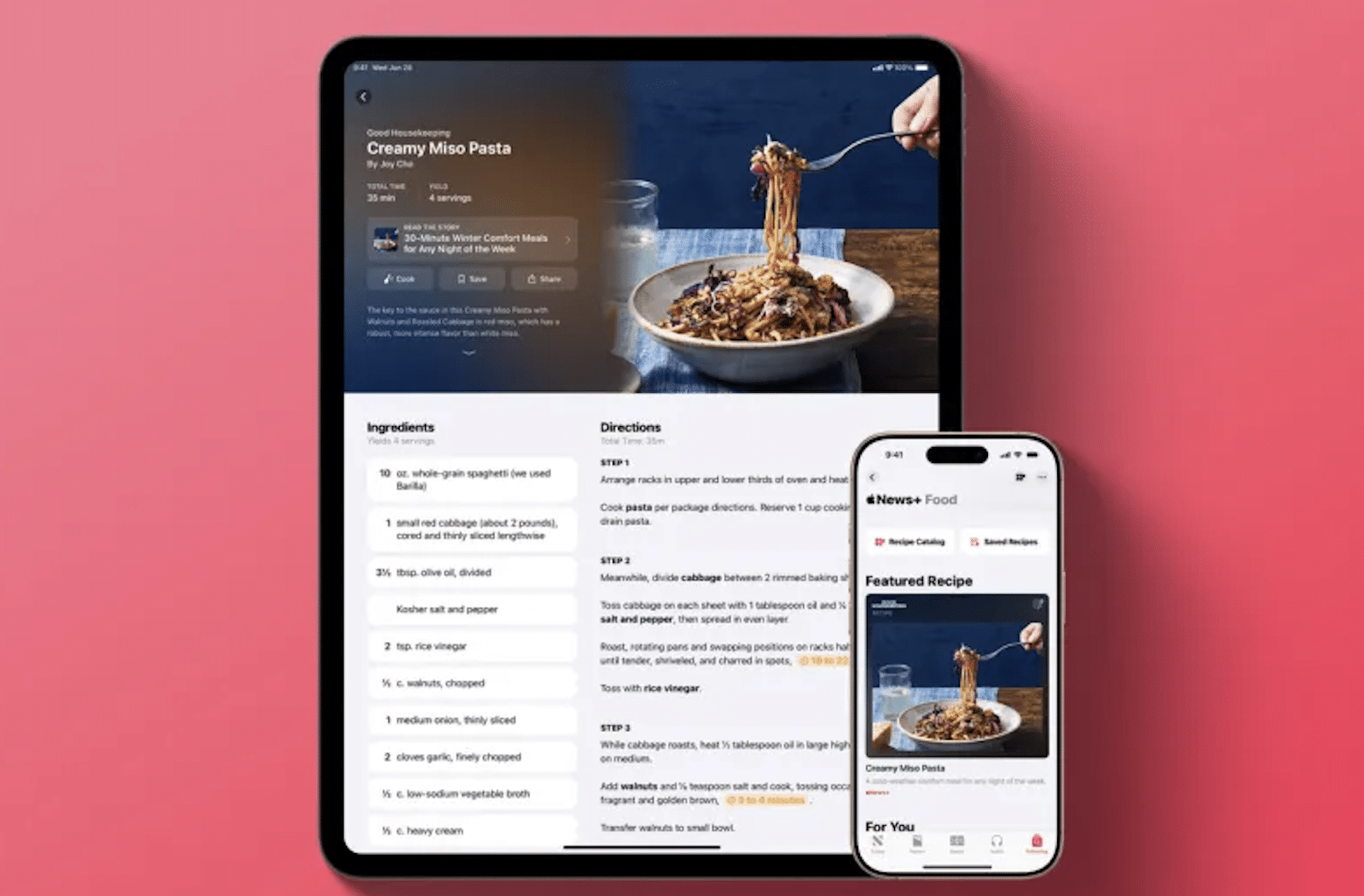 Apple News+ Food