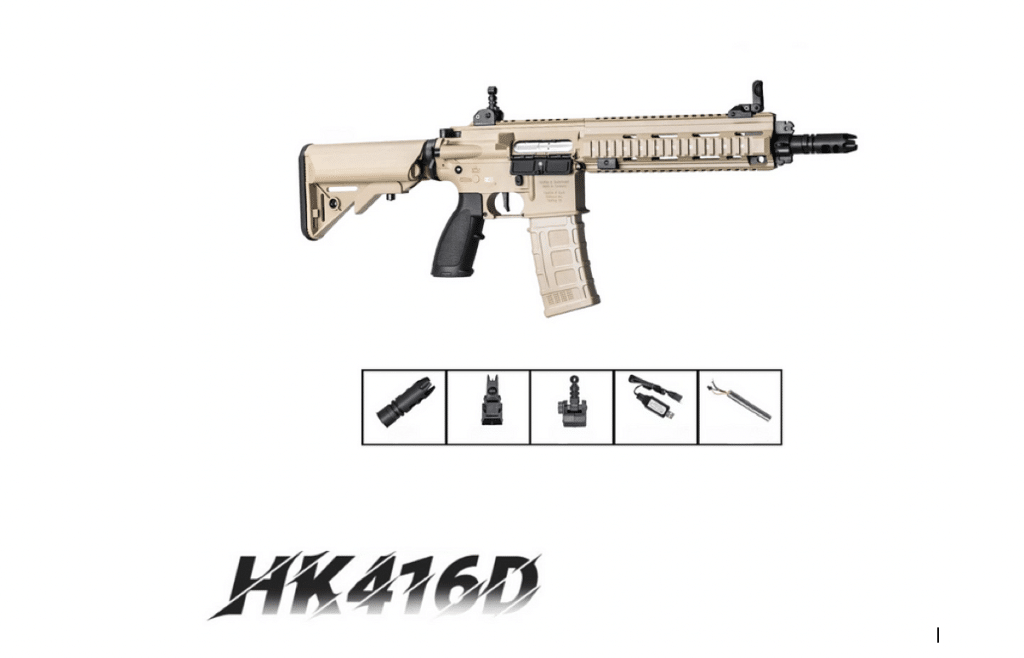 Bohan HK416D Gel Blaster – Unleash Realistic Tactical Power