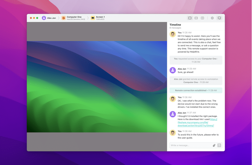 HelpWire: Strong TeamViewer Alternative for Mac Users