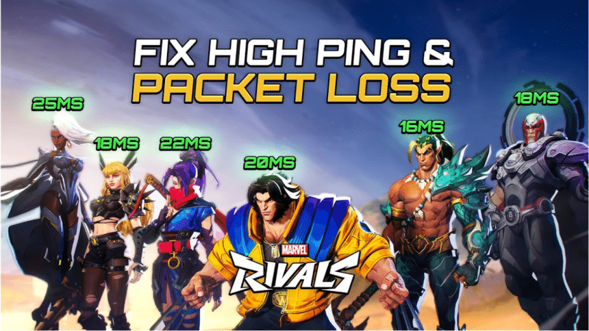 How to Reduce and Get Better Ping in Marvel Rivals