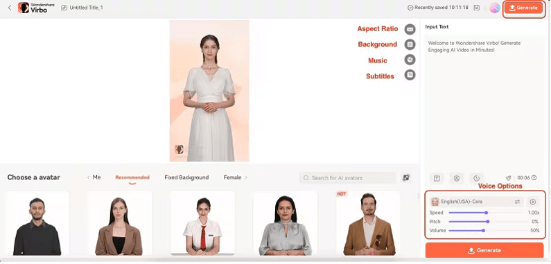 How to Create a Talking AI Avatar for Video