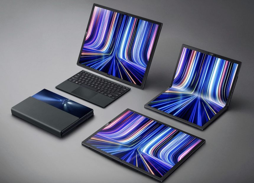 Folding iPad and Touchscreen Mac