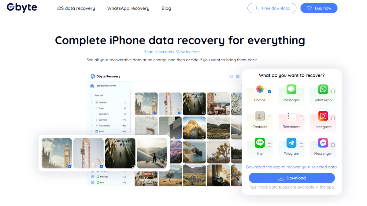 Gbyte Recovery Review A Specialized iOS Data Recovery Tool