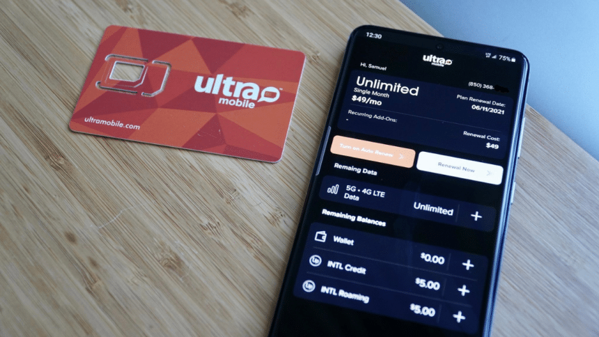 Ultra Mobile or Mint Mobile