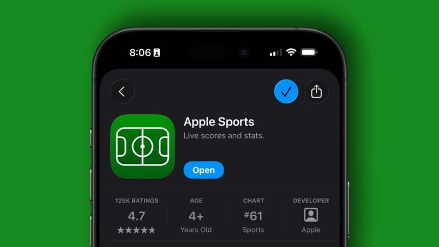 Apple Sports Launches in Mexico