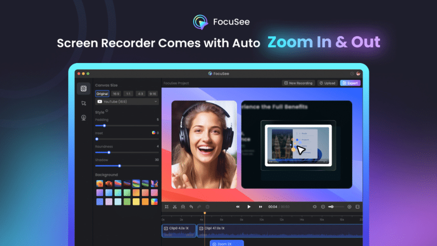 The Best Screen Recorder with Auto-Zoom Smarter, More Dynamic Videos