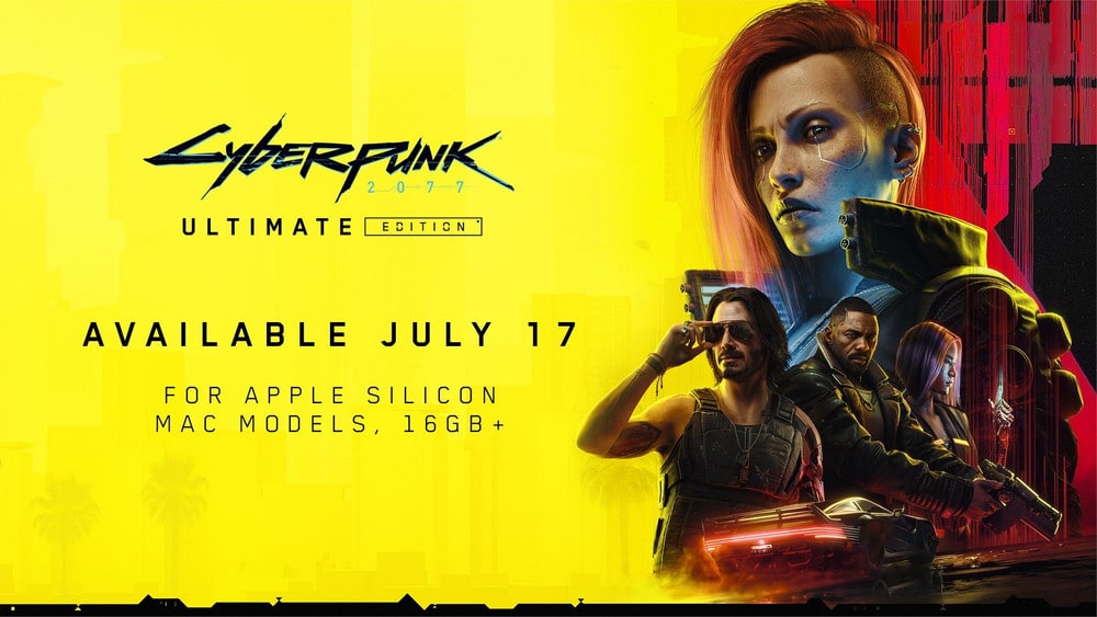 Cyberpunk 2077 Ultimate Edition Heading to Mac