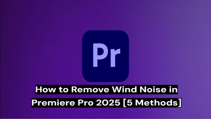 how to remove wind noise in premier pro
