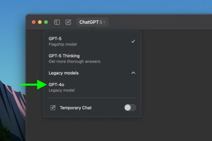The following days after the release of OpenAI’s new model ChatGPT-5 has seen a commotion among subscribers, who seem to find the communication style of the latest model too rigid. Paying customers prefer the previous model GPT-4o and its personality, having a creative approach to conversations and a warmer tone. The company is currently allowing customers to continue using the previous AI model. Here’s how you can toggle it back on for the Mac. Go to ChatGPT’s website and log in to your account. Go to your profile and then select Settings>General. Toggle “Show Legacy Models” to On. The legacy access is currently only accessible to paying subscribers of OpenAI, with the base Plus plan at $20 per month. The setting will immediately take effect, and automatic syncing will be completed after a few minutes whereas the changes and settings you have made will show on ChatGPT for your Mac once you restart the app.
