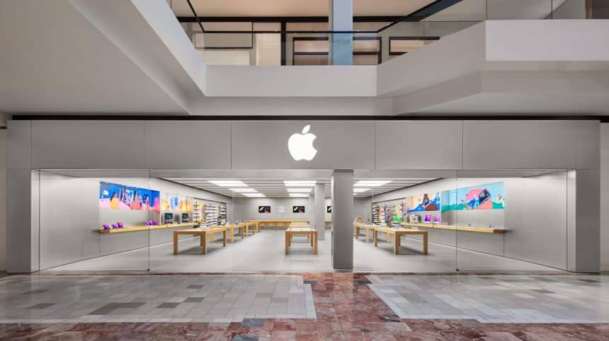 Temporary Apple Store Opened In The Biggest Mall in California