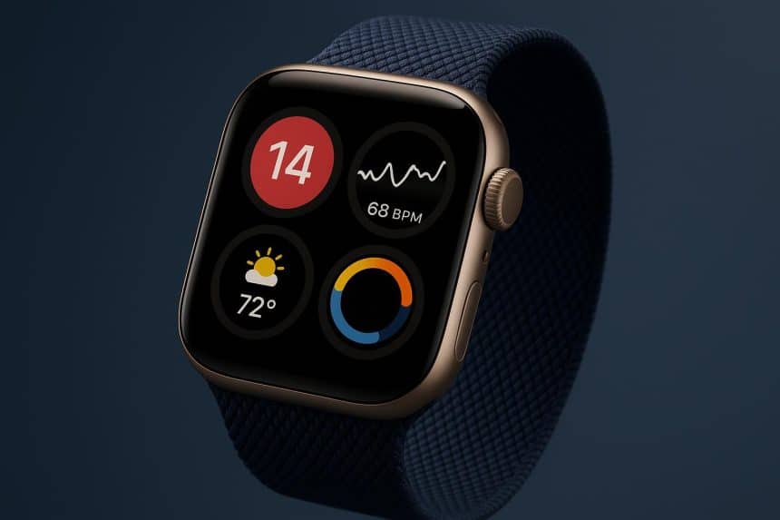 Apple Watch showcasing new features beyond fitness tracking on a modern wrist