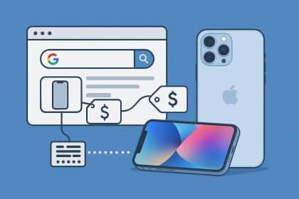 iPhone deal tracker using Google search tools for latest Apple discounts and offers