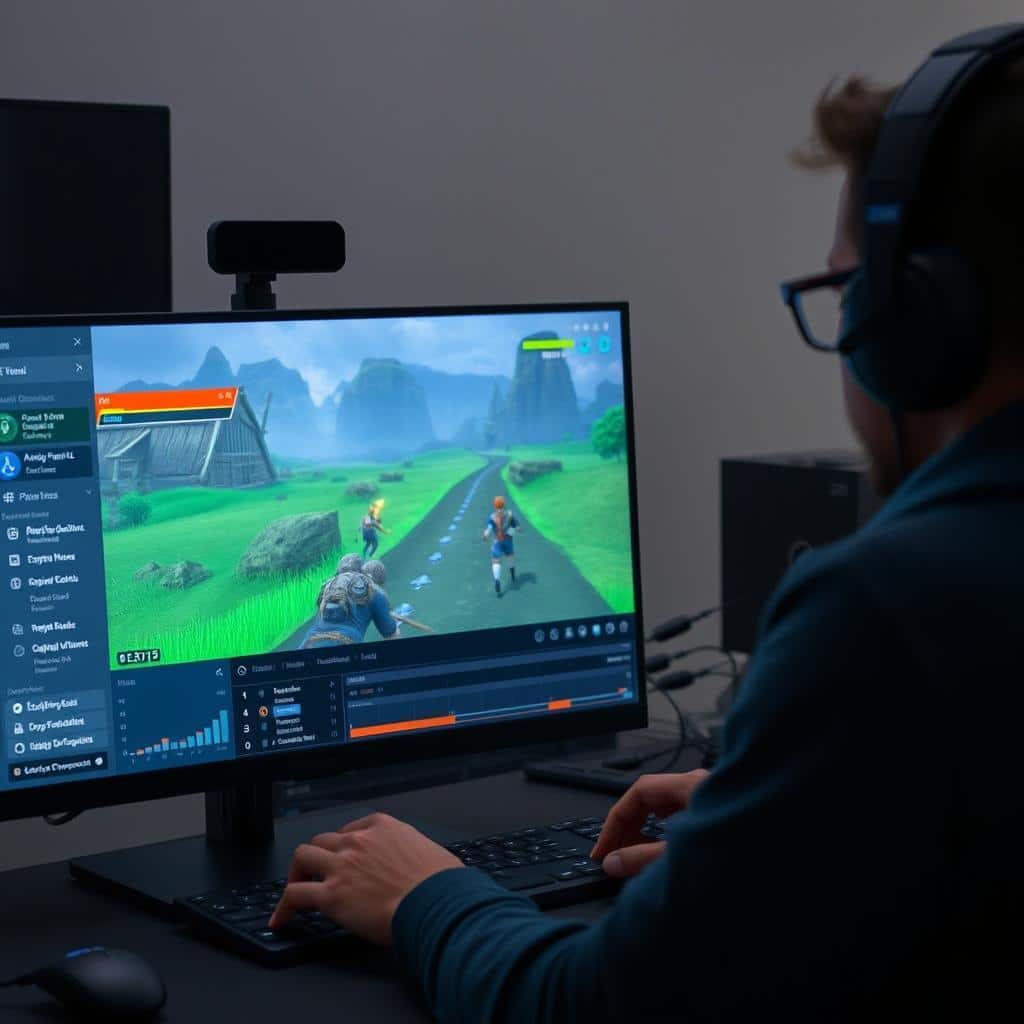 Game developer implementing AI-generated soundtrack