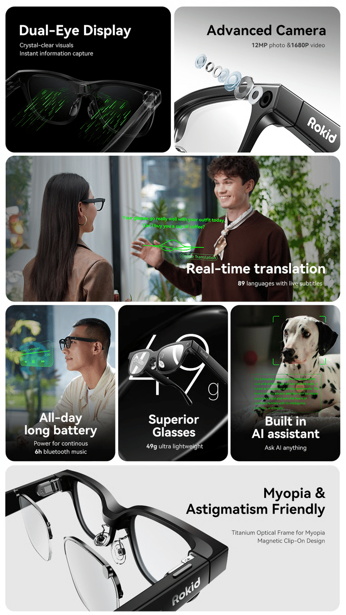 Rokid Glasses Unlocking Exclusive Rewards for Backers