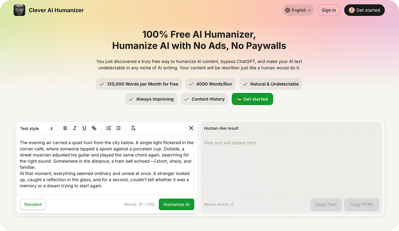 How to Convert AI Writing to Human Text That Sounds More Natural