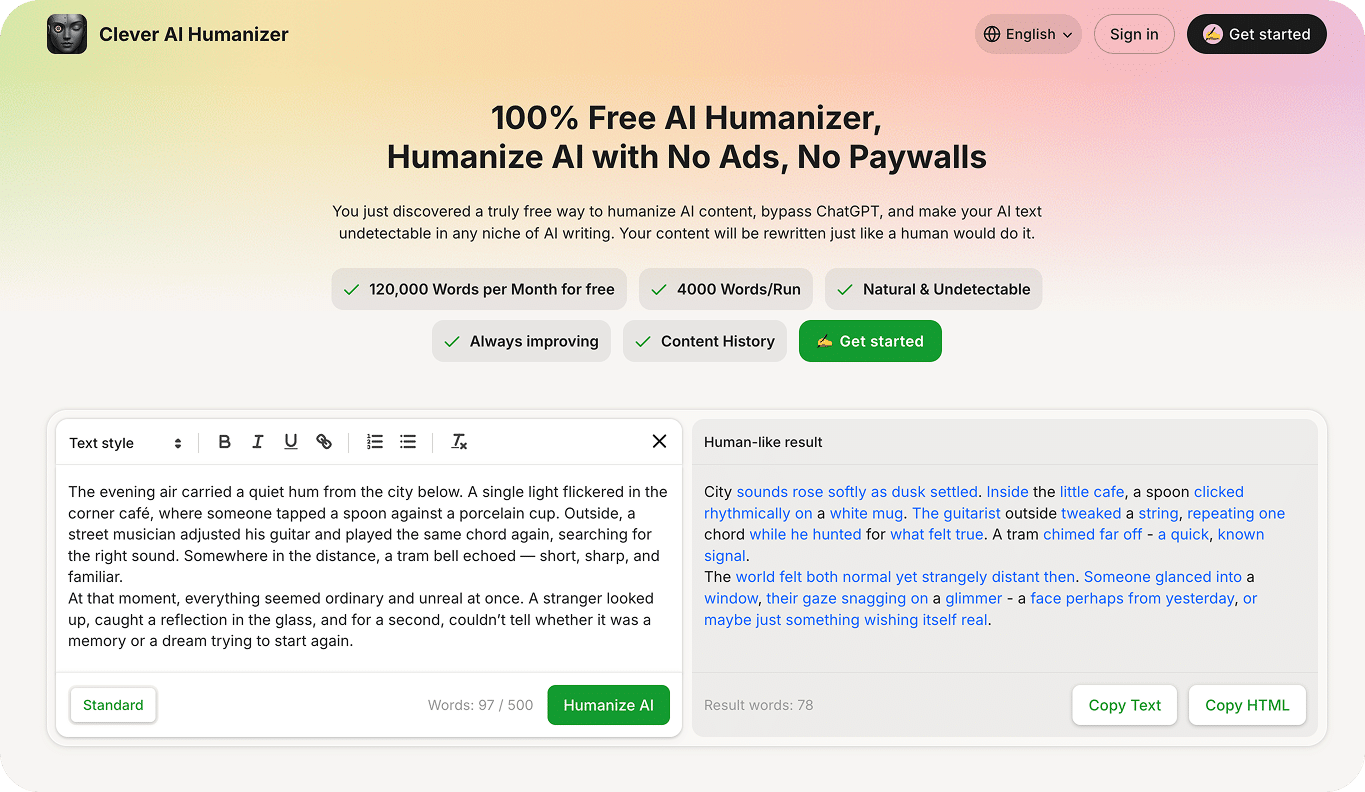 How to Convert AI Writing to Human Text That Sounds More Natural
