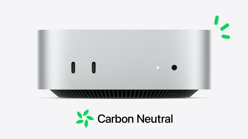 Apple No Longer Labeling Mac Mini and Apple Watches As Carbon Neutral