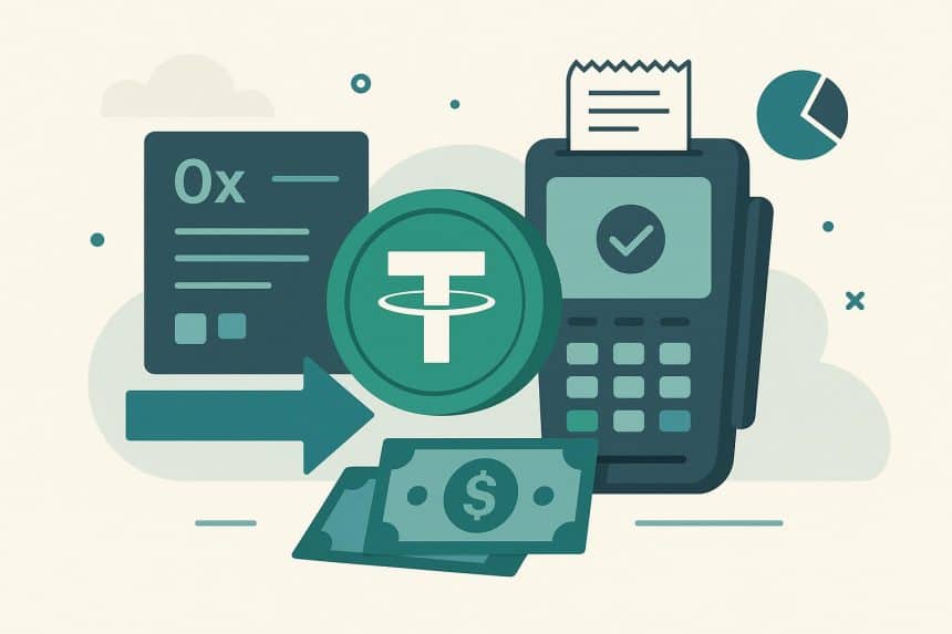 USDT payment gateway integration with 0xprocessing for secure business cryptocurrency transactions