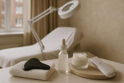 Luxurious facial treatment at top London spa showcasing innovative skincare techniques