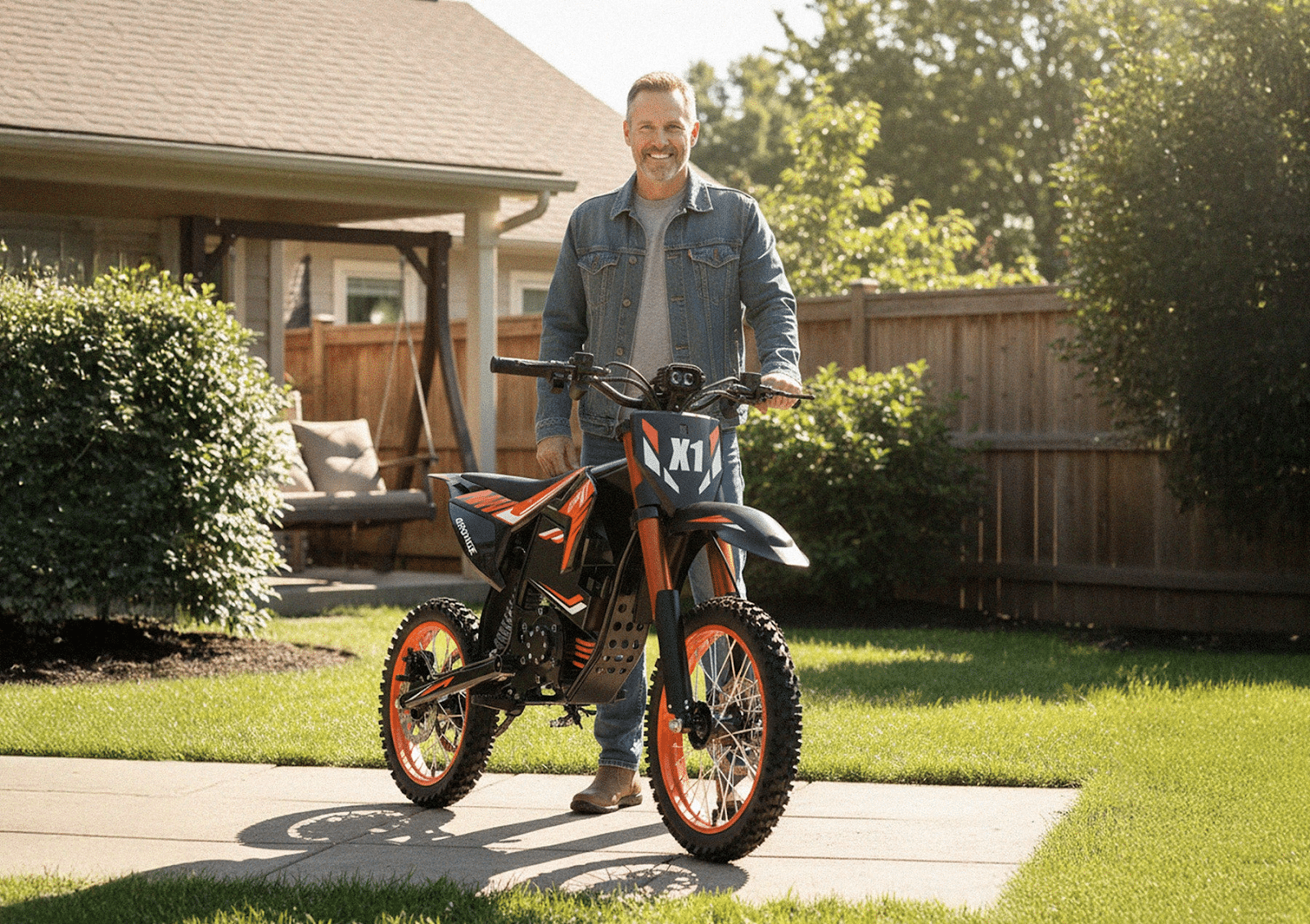 Image 1 of What to Look for in Your First Adult Electric Dirt Bike