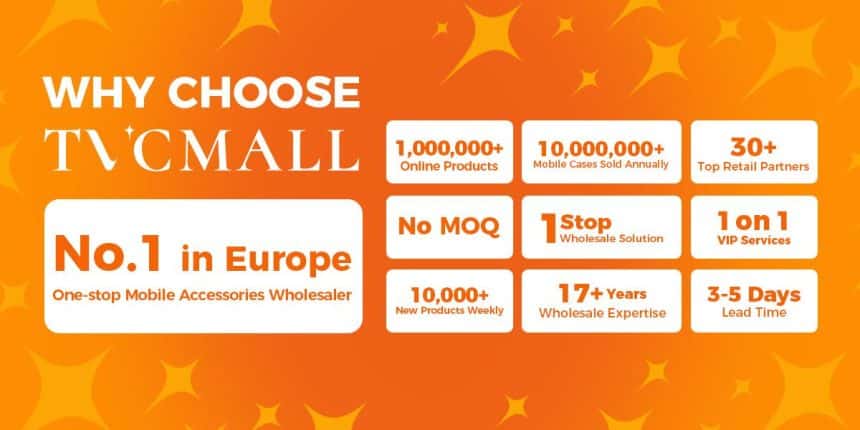 Image 1 of TVCMALL: The Go-To Wholesale Source for Mobile Accessories Trusted by Global Sellers