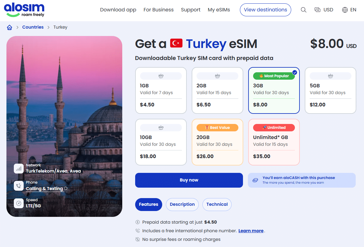 10 Best Turkey Travel eSIM Sellers