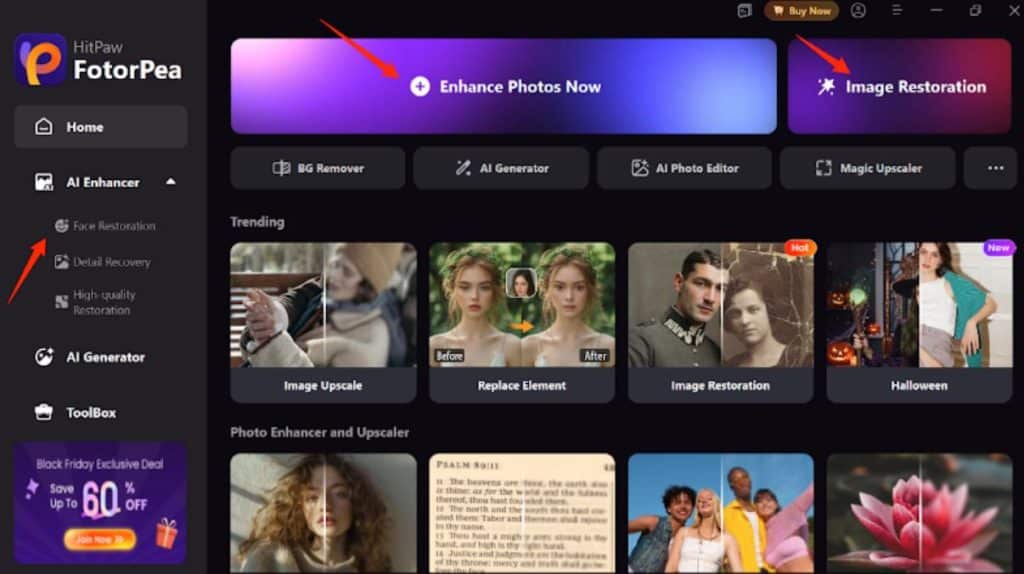 10 Free AI Photo Enhancers for Desktop, Mobile, and Online
