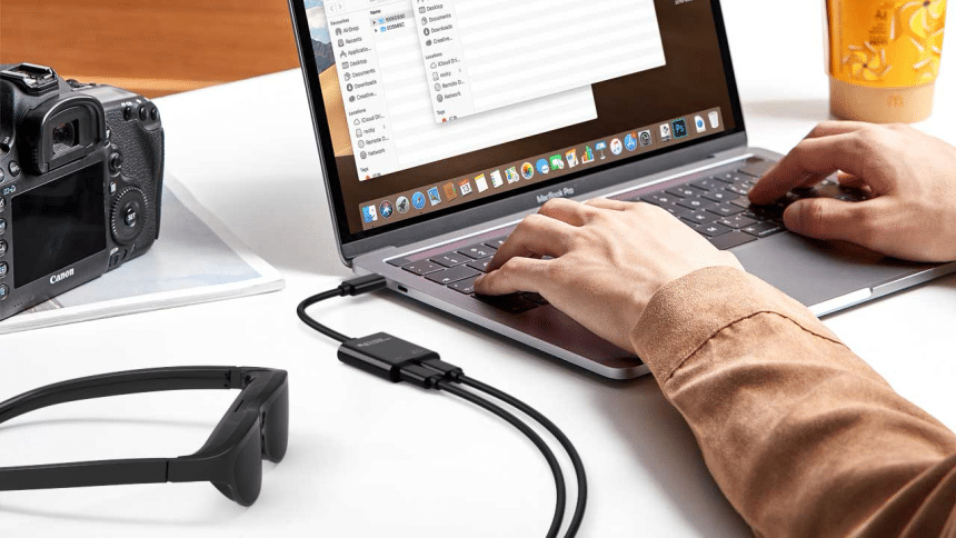 Image 1 of CableCreation USB-C to AR Glasses & Charging Adapter Review