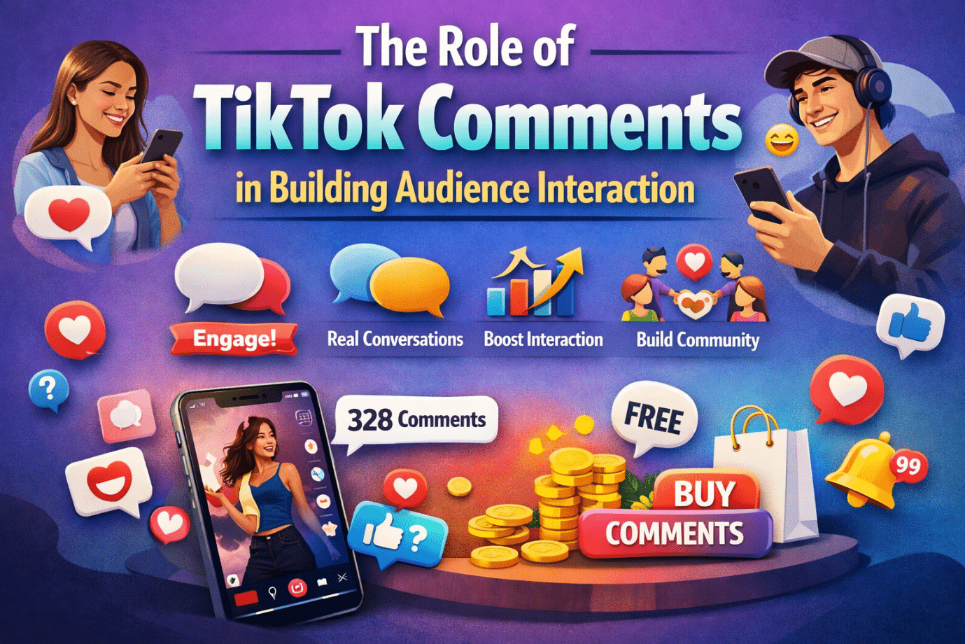 Image 1 of The Role of TikTok Comments in Building Audience Interaction