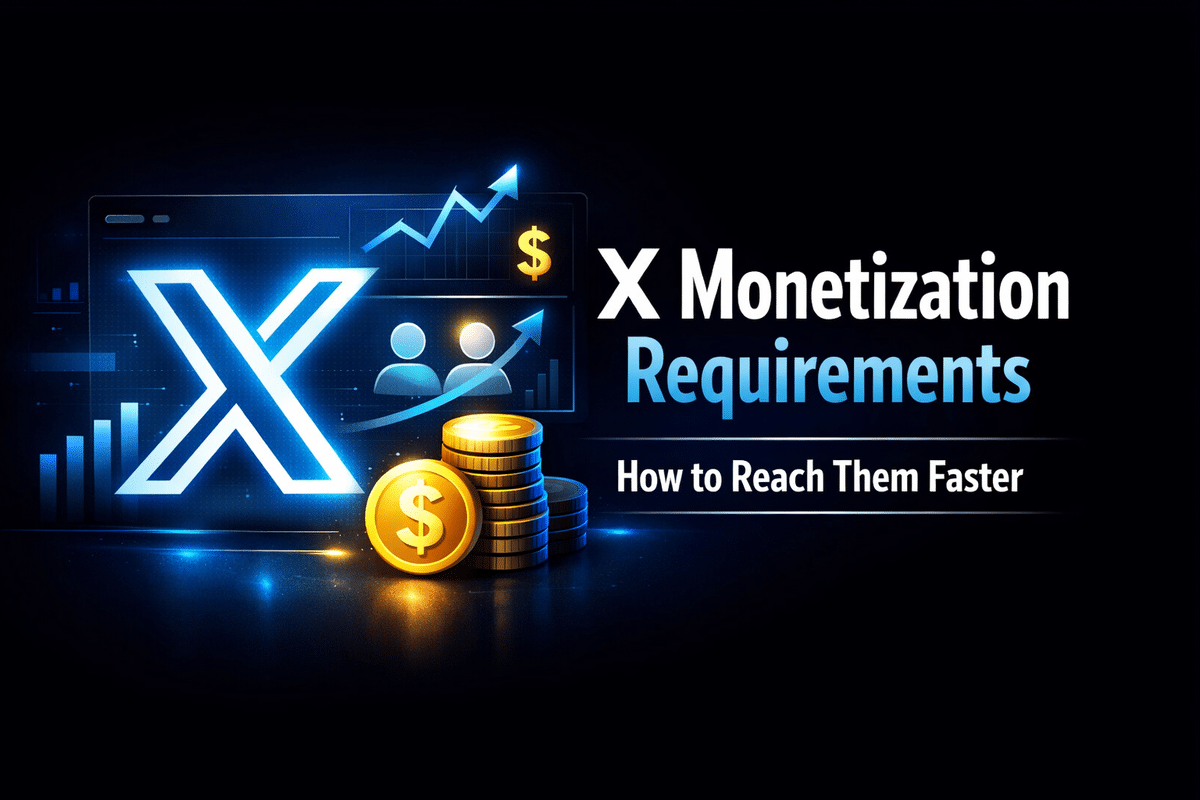 Image 1 of X Monetization Requirements: How to Reach Them Faster