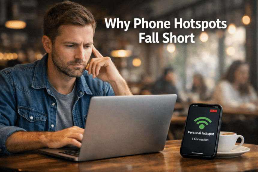 Image 1 of Why Your iPhone Hotspot Falls Short—and When Mobile Hotspots Help