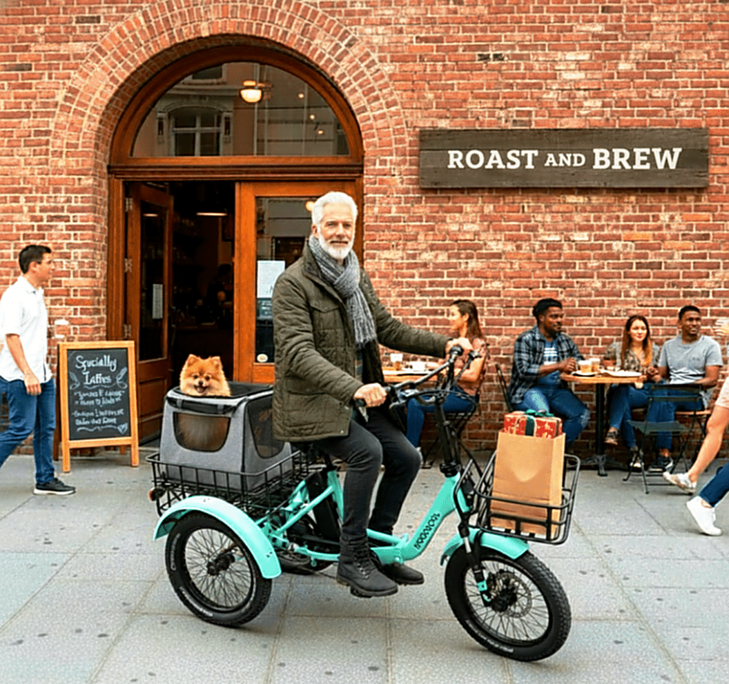 Mooncool TK1 Folding E-trike