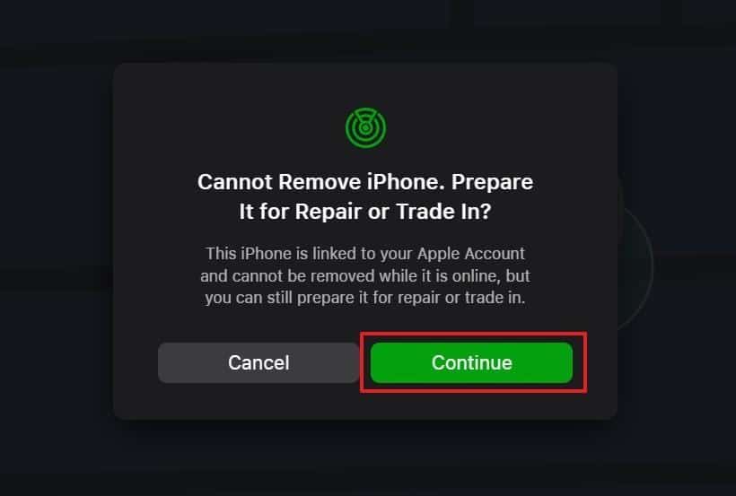 A screenshot of a phone error
AI-generated content may be incorrect.