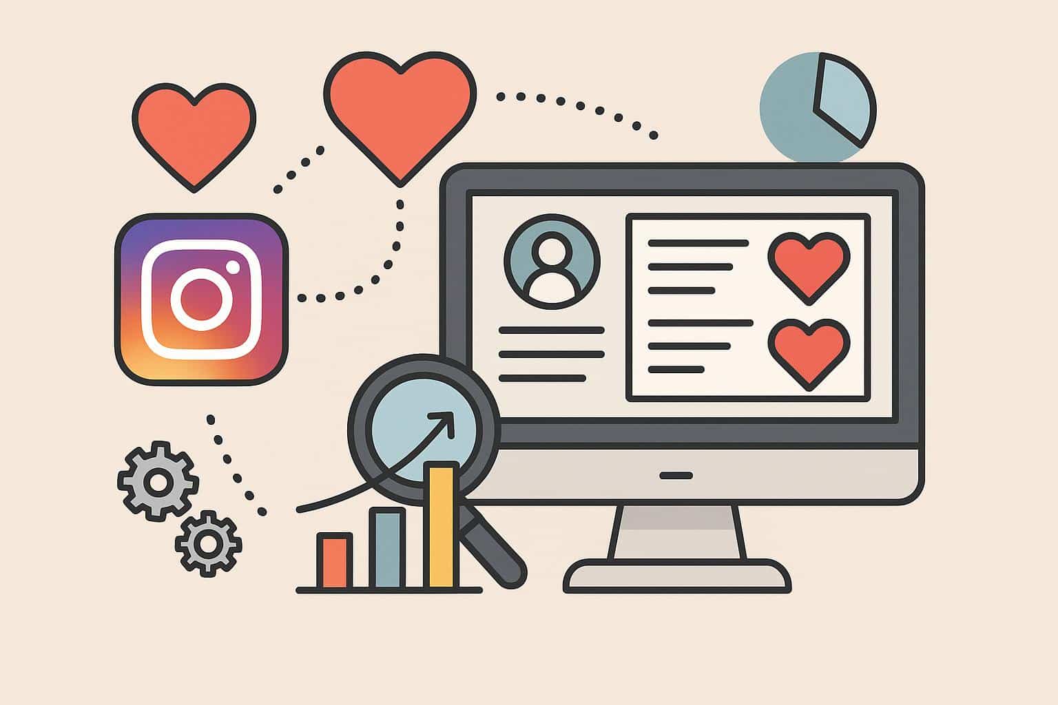 Snoopreport dashboard analyzing Instagram likes data for actionable marketing insights