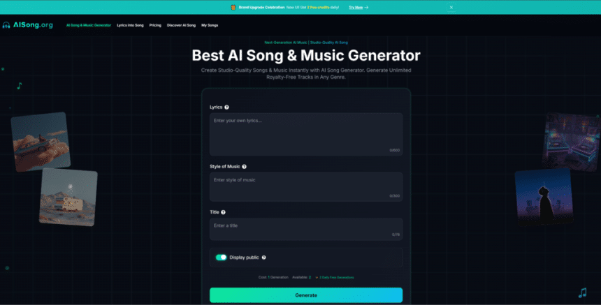 Image 1 of A Calm, Practical Guide to an AI Song Generator: Where It Helps, Where It Doesn’t, and How It Feels to Use