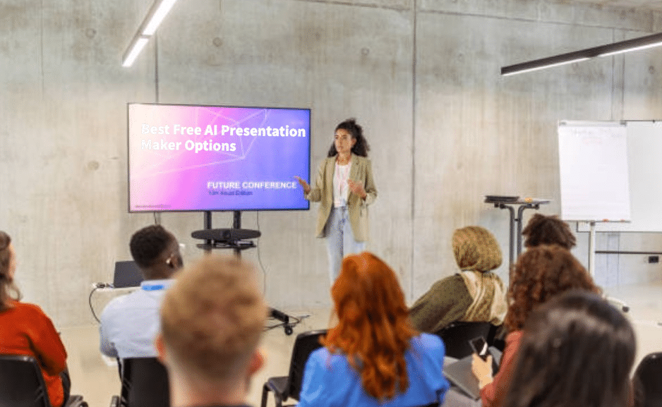 Image 1 of Best Free AI Presentation Maker Options for Students Creators and Professionals