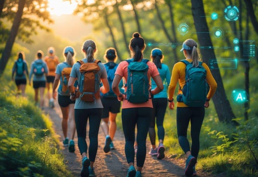 Image 1 of AI-Powered Endurance: How Generative Intelligence Enhances Trail Wellness
