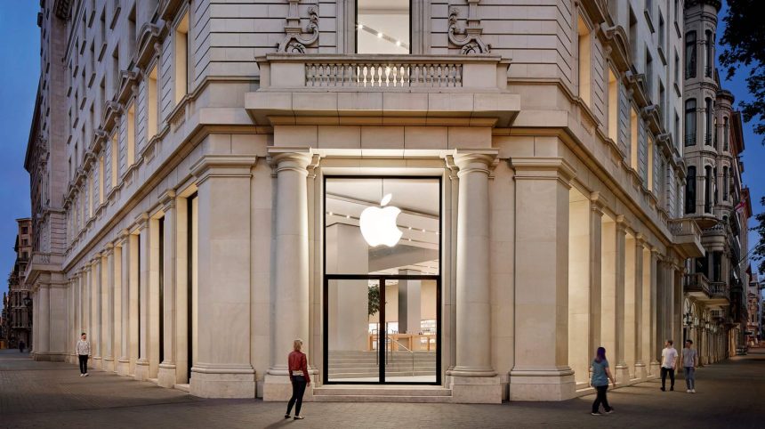 Barcelona Passeig de Gràcia Apple Store Temporarily Closing
