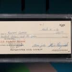 Check Signed By Steve Wozniak and Steve Jobs Sold For $2.4 Million