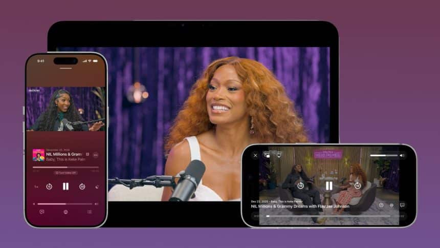 Apple Podcast Now Supporting Video Episodes