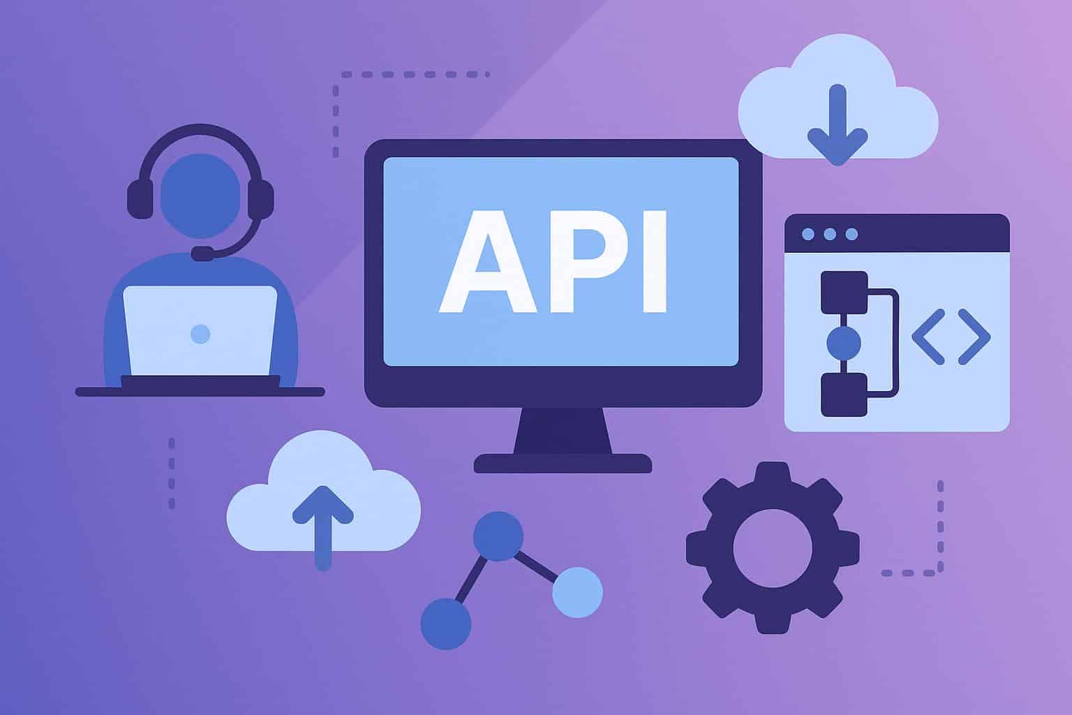 Virtual assistant managing SaaS dashboard with API integrations and low-code automation tools