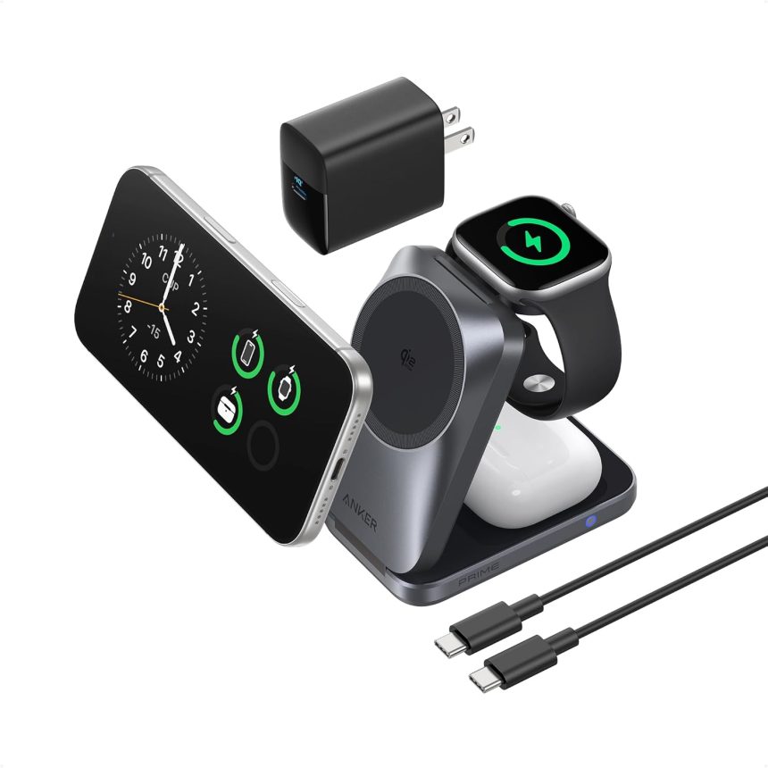 Anker Prime 3in1 Wireless Charging Station Is $30 Off