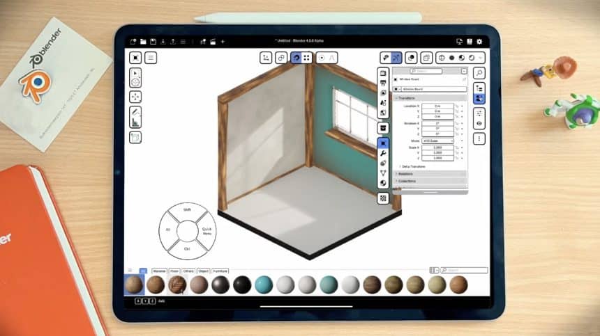 Blender iPad App Development Stopped
